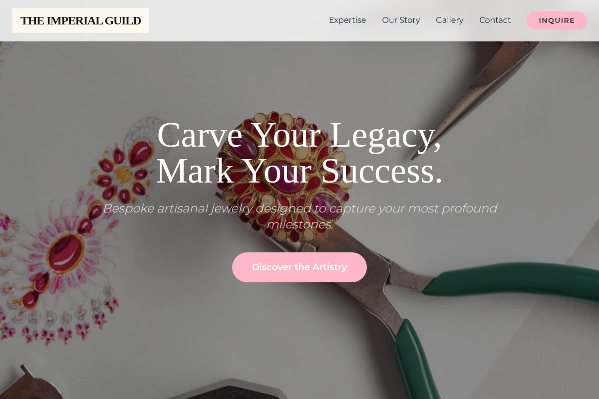 Scribe Jewelry Design