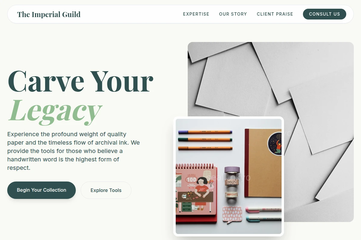 Scribe Stationery