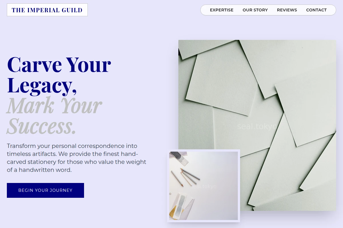 Carving Stationery